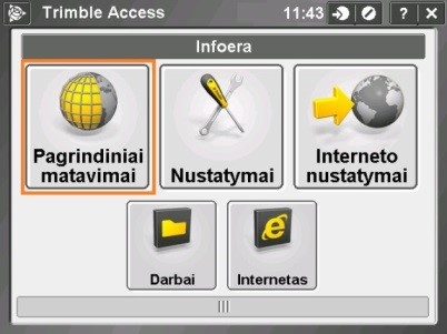 Trimble access 1 pav.