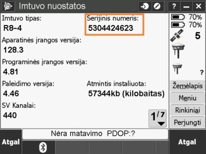 Trimble access 4 pav.