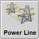Trimble Access Power Line - elektros linijų modulis